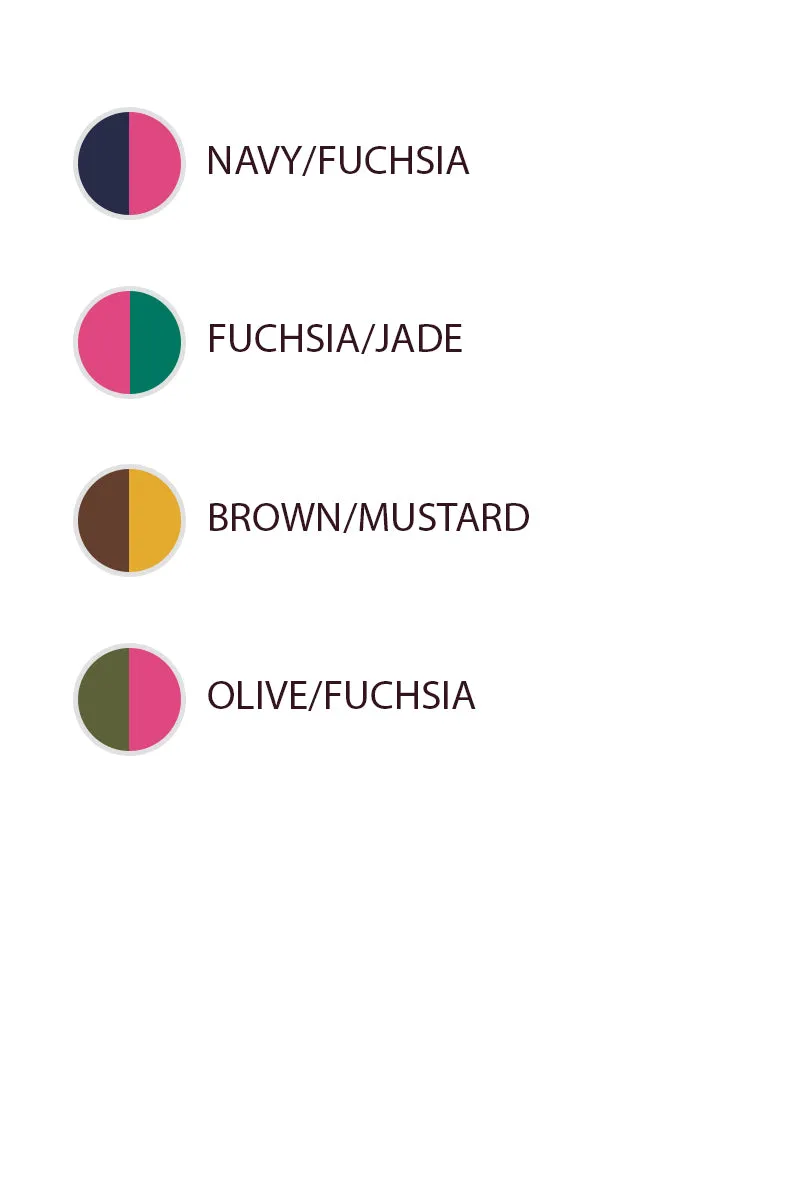 MoistureWicking Technology Soft Fleece IT4248-01 | STRIPE KNIT WITH CONTRAST BANDED SIDE BUTTON TOP