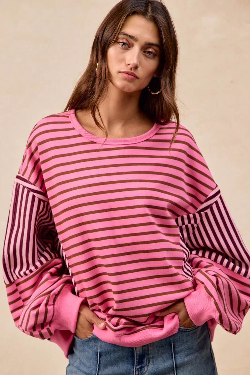 IT4780H-02 | FRENCH TERRY MIX AND MATCH JERSEY SWEATSHIRTS TOP Softshell Coating