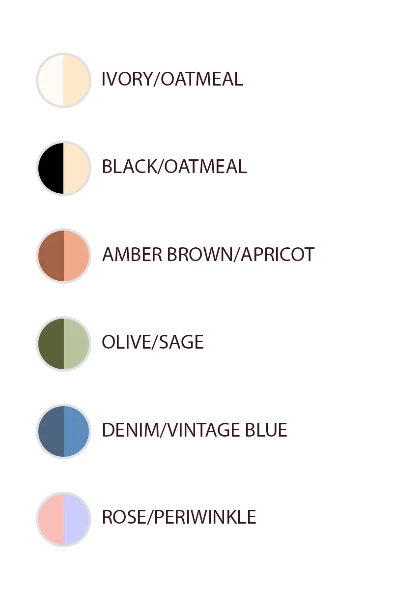 Compact Packable Non Restrictive Fit ITS1004-01 | FLOWER ARTWORK EMBROIDERED SWEATER TOP