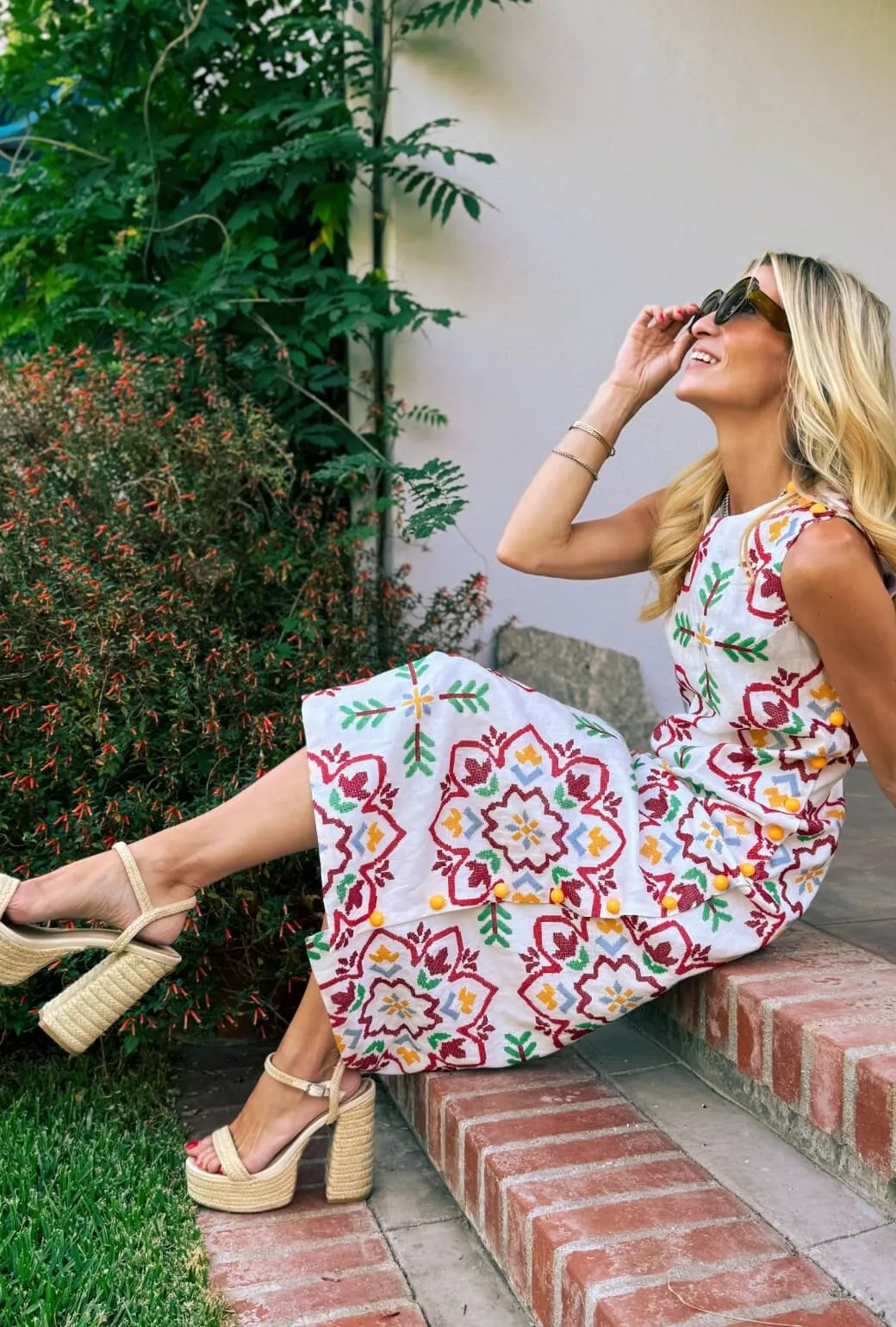 Jackie Dress Tea Length - Cross Stitch EasyClean