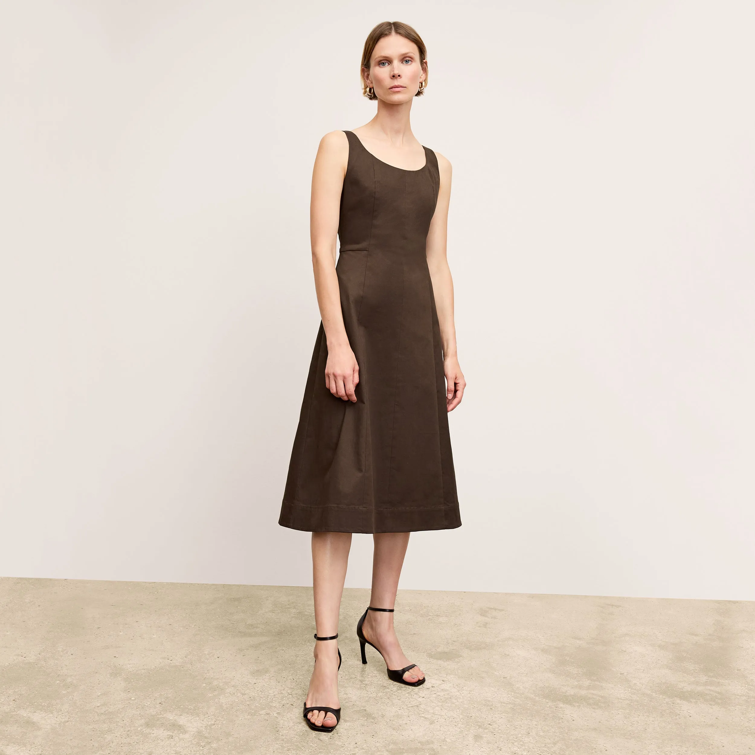 Jess Dress - Stretch Chino :: Date SoftTouch Lining Easy Fit