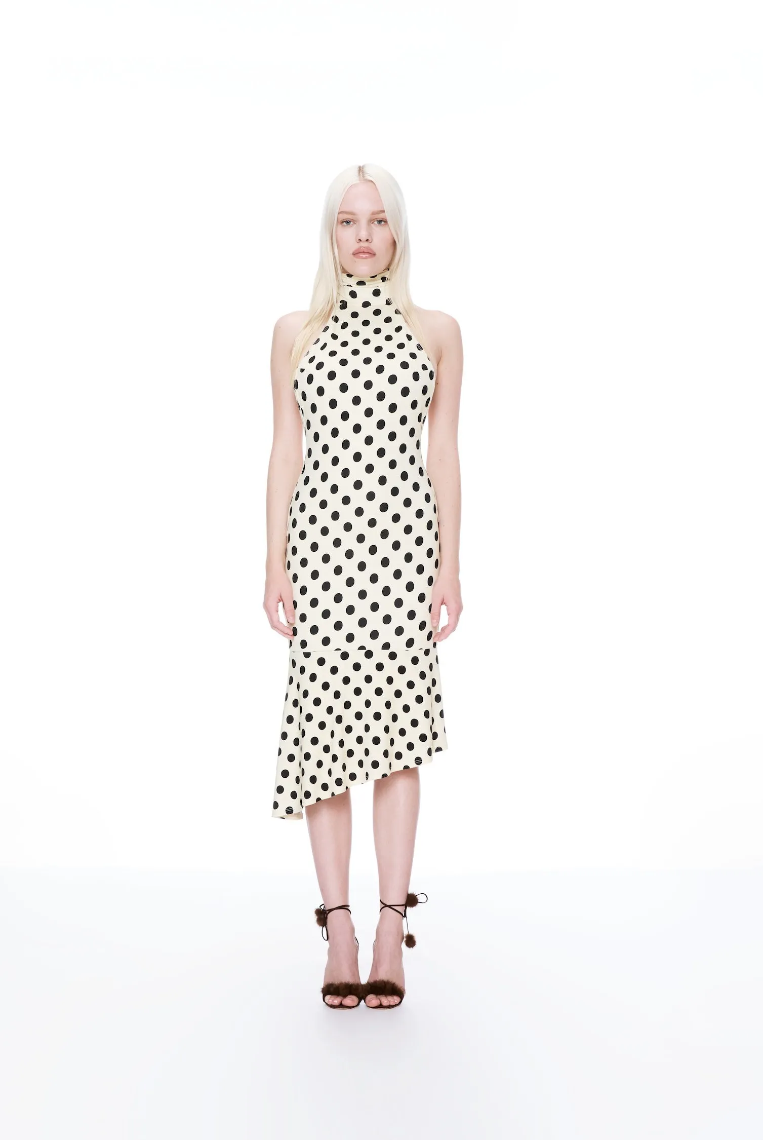 KARINA DRESS - BUTTER POLKA DOT Printed top