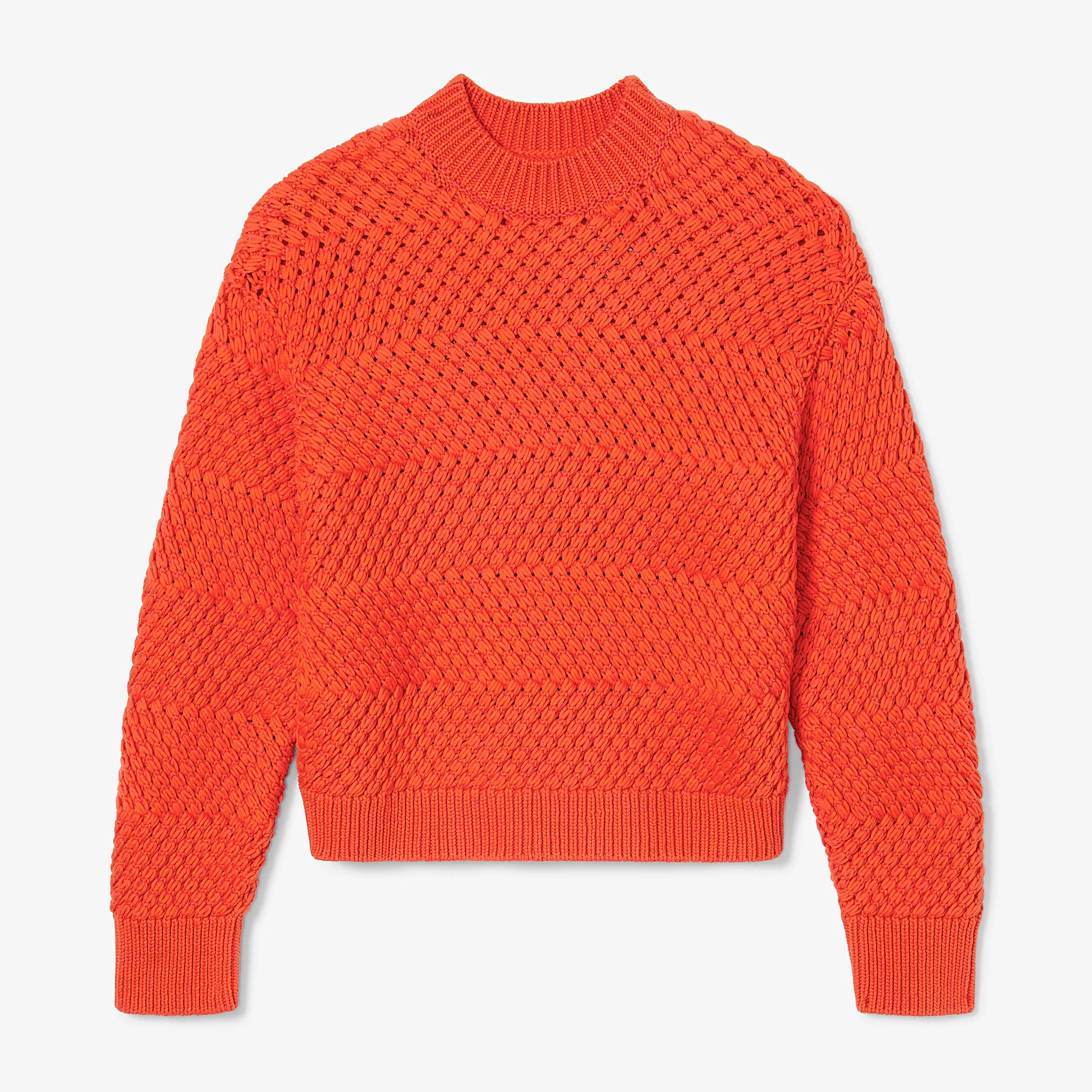 Seasonal Comfort ShapeRetention Fabric Kiki Crewneck Sweater :: Valencia