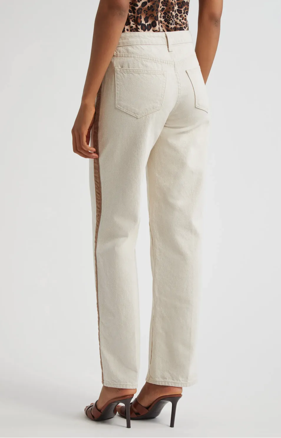 L'AGENCE JONES ULTRA HIGH RISE STOVEPIPE Recycled Fiber Blend TailoredCut