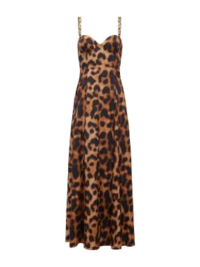 PreShrunk Fabric Multi Directional Mobility L'AGENCE SUTTON MAXI DRESS