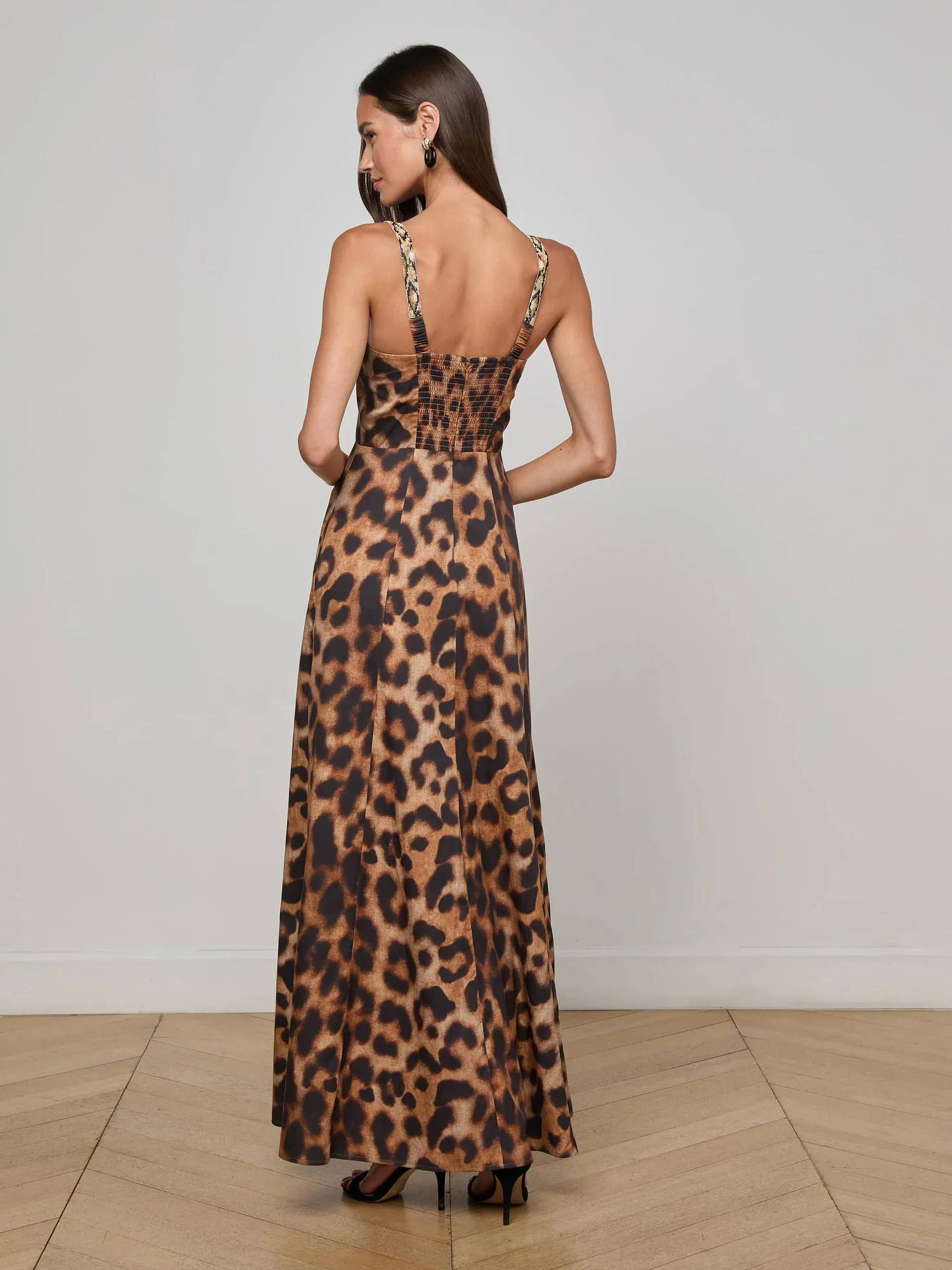 StretchFit Design L'AGENCE SUTTON MAXI DRESS
