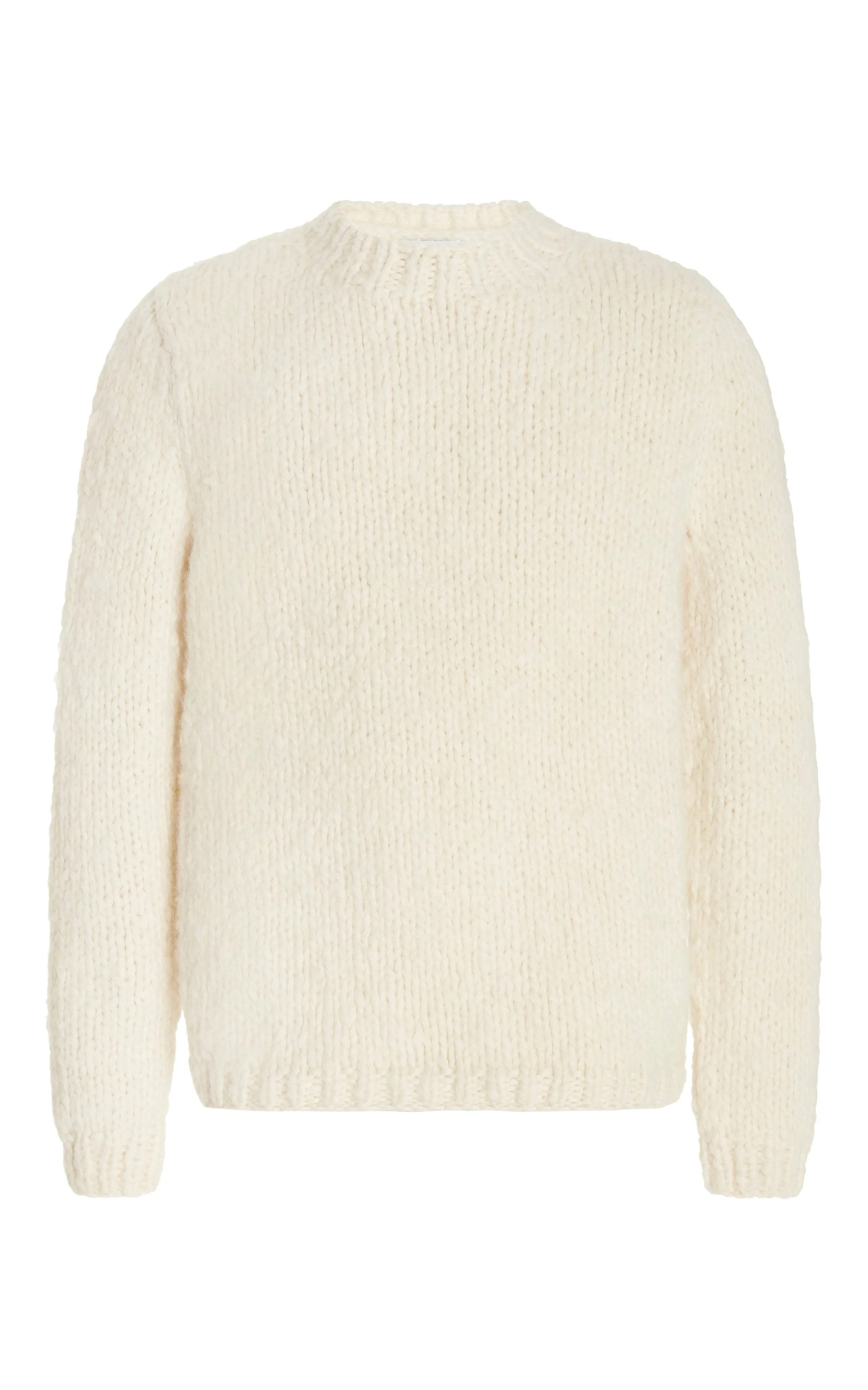 Daily Trend Lawrence Knit Sweater in Ivory Welfat Cashmere