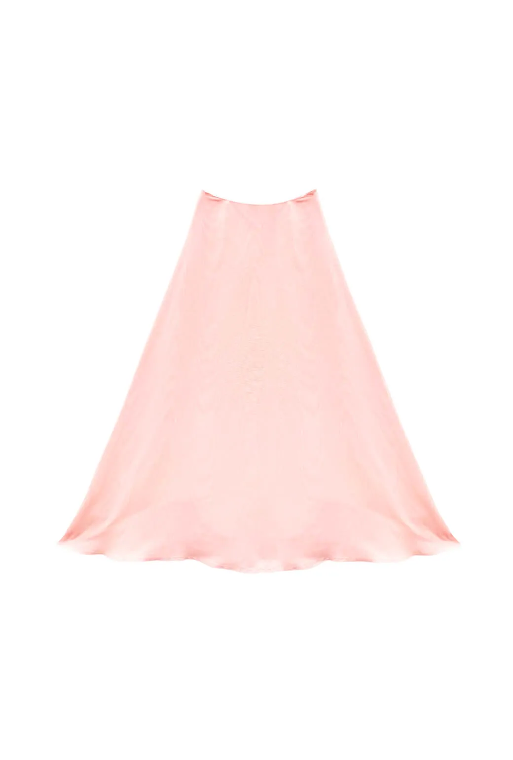 The Laura Skirt - Ballet Pink Moir?? EcoFriendlyBlend Cuffed hem