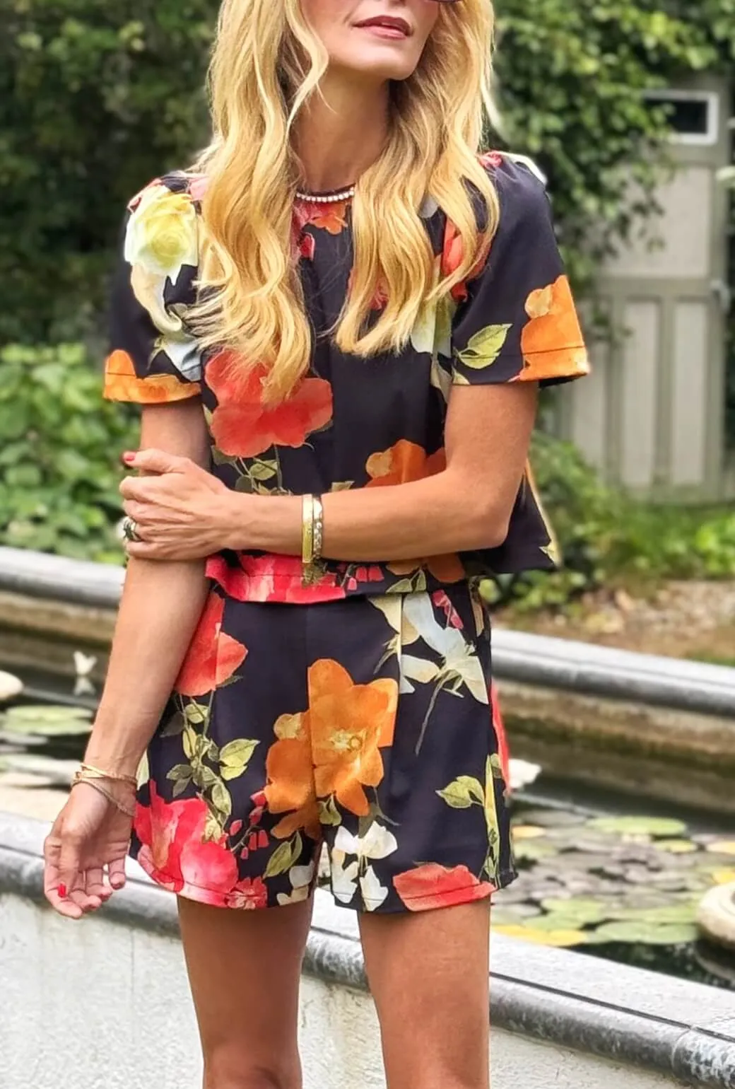 Lee Top - Hibiscus TwillWeave