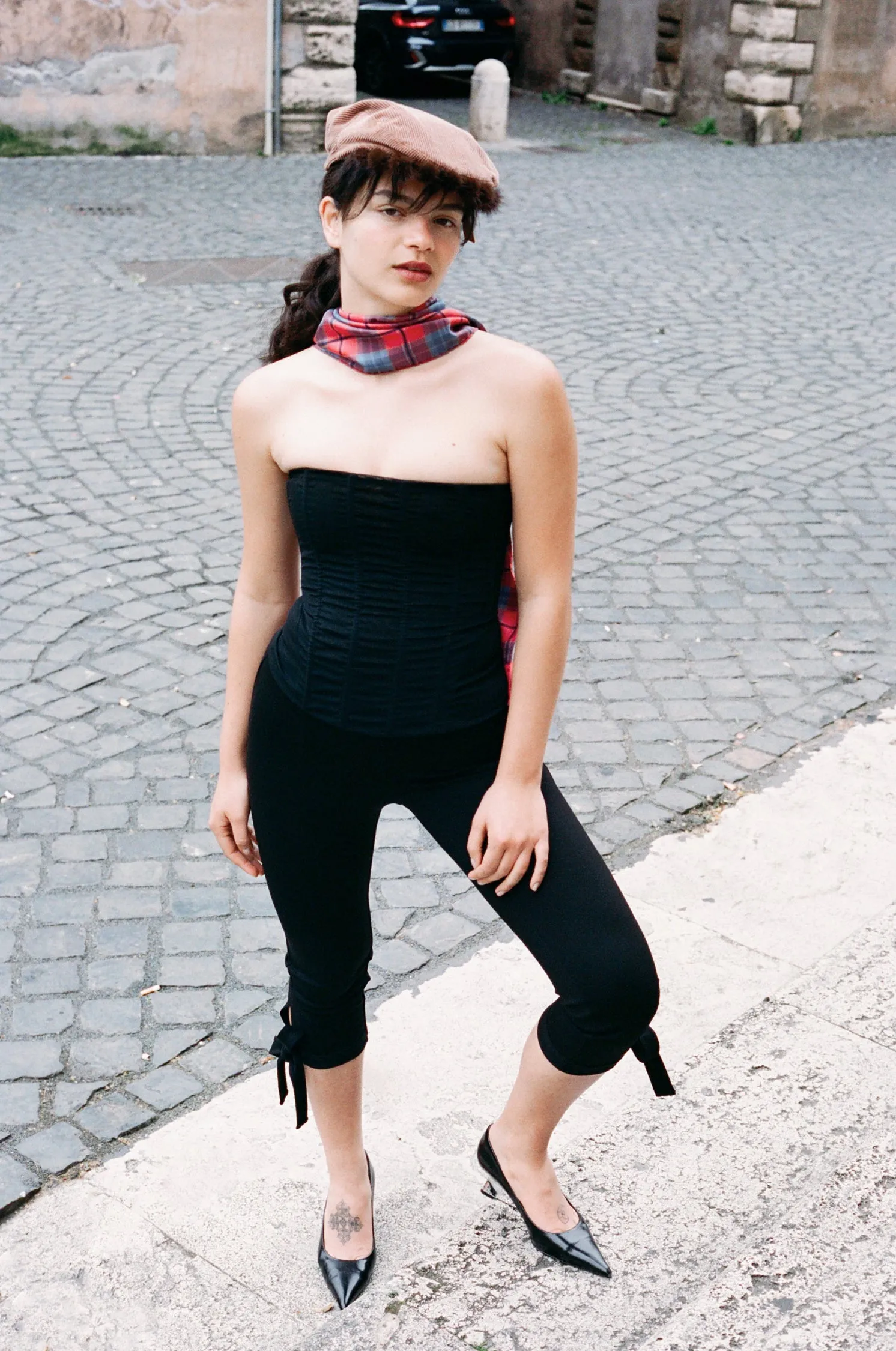 LIBRA CORSET - BLACK Hypoallergenic Lining WaterRepellent Coating