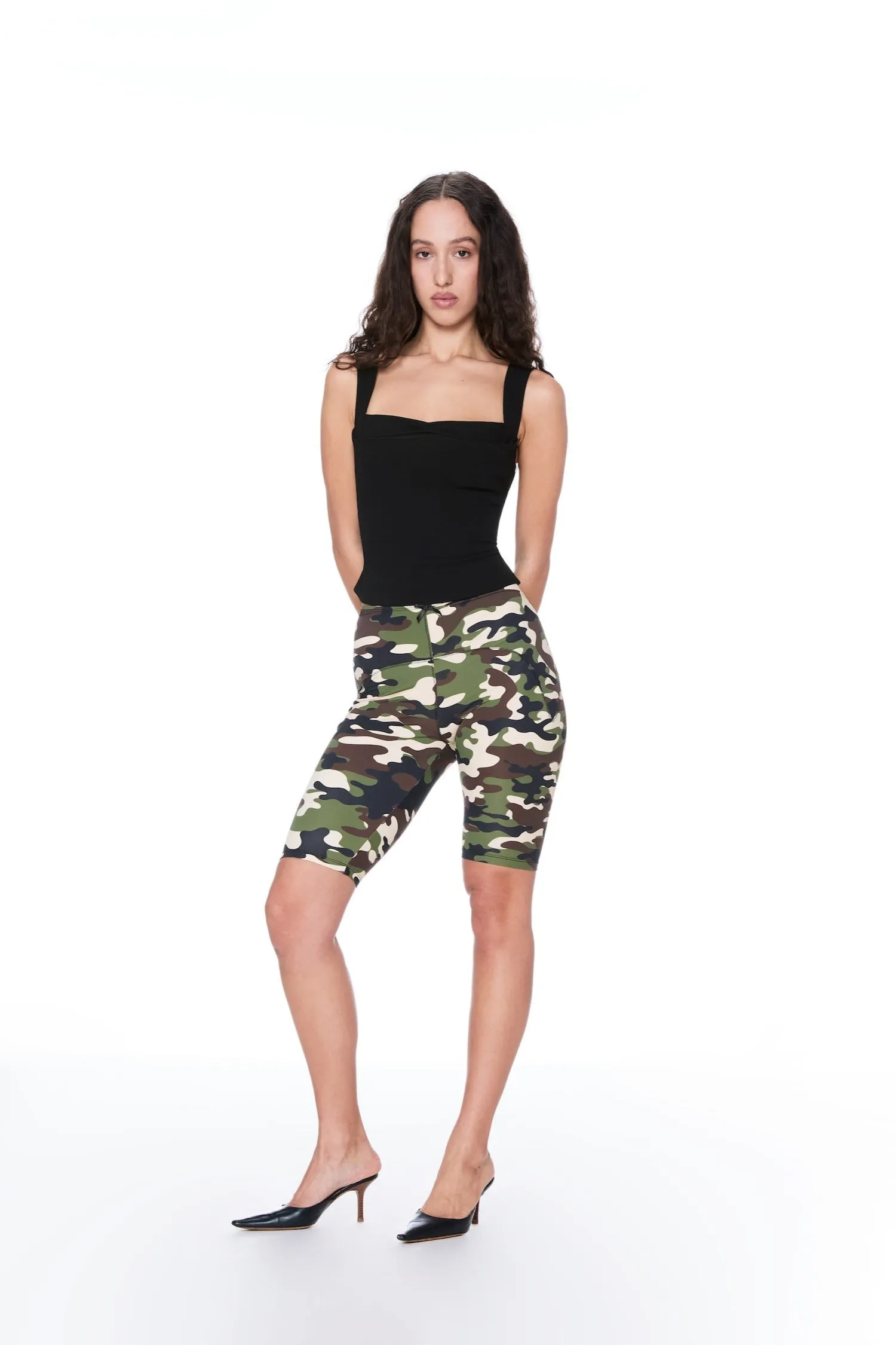 Quick Drying Fabric shrink-resistant JANE SHORT - CAMO