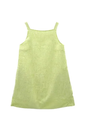 Convertible Style Active Wear Buru x Megan Stokes The Megan MINI Dress - Green Apple Linen
