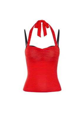 PILAR TOP - RED STRIPE FadeResistant Finish