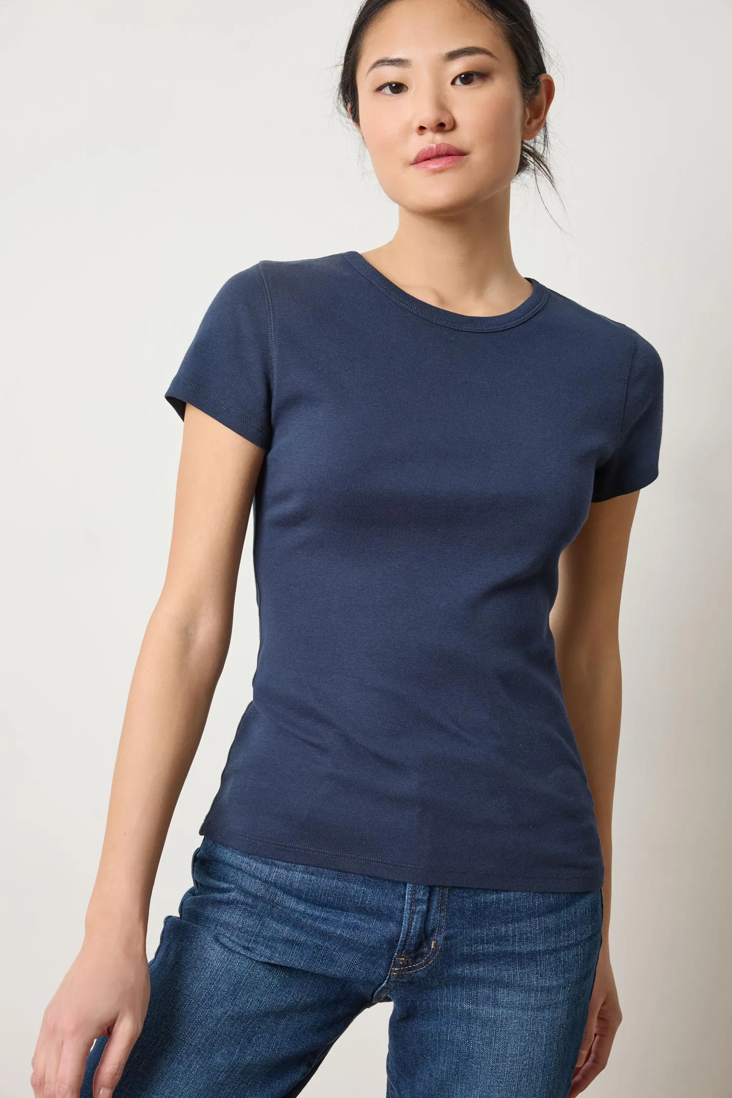 LILLA P SHORT SLEEVE CREW Fashionable Fit Flexible Material