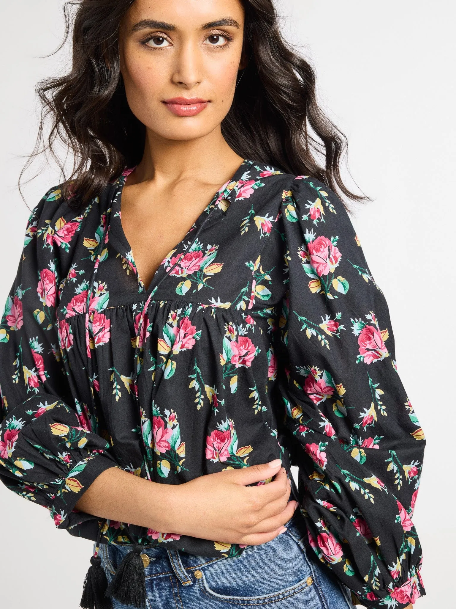 Reinforced Seam Technique Charlie Top in Corsage