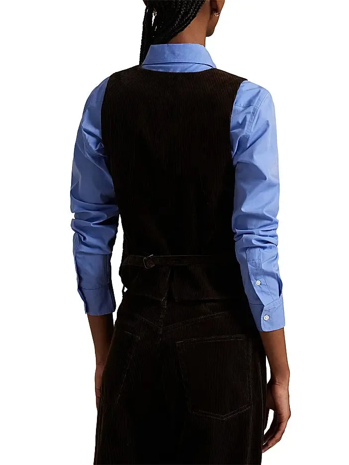 Placket Detailing POLO RALPH LAUREN CORDUROY VEST