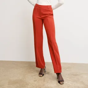 Lowen Jetset Pant - Everyday Crepe with Topstitch :: Ginger Modular Pocket Systems Convertible Design