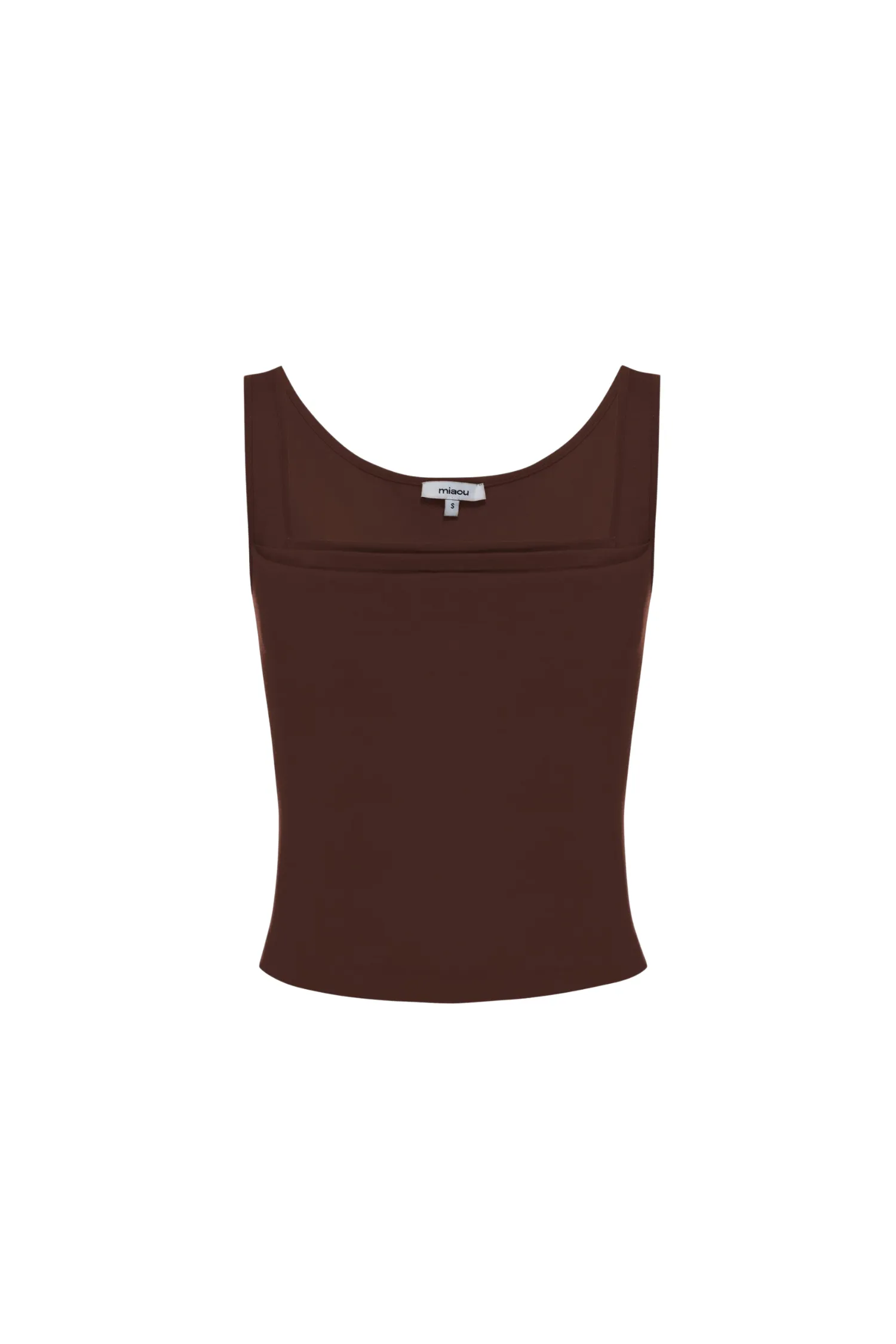 LUNA TOP - CHOCOLATE HeavyweightThermal Eco Friendly Dye Process