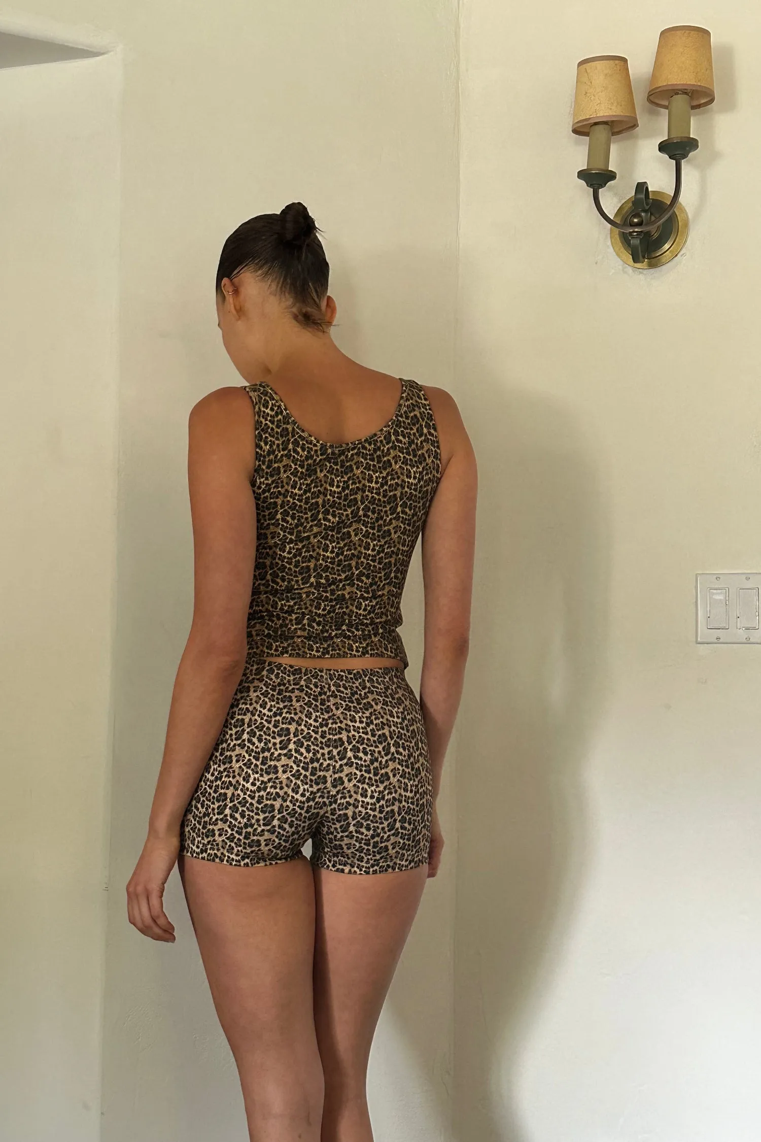 LUNA TOP - LEOPARD AntiPilling Surface Everyday Jacket