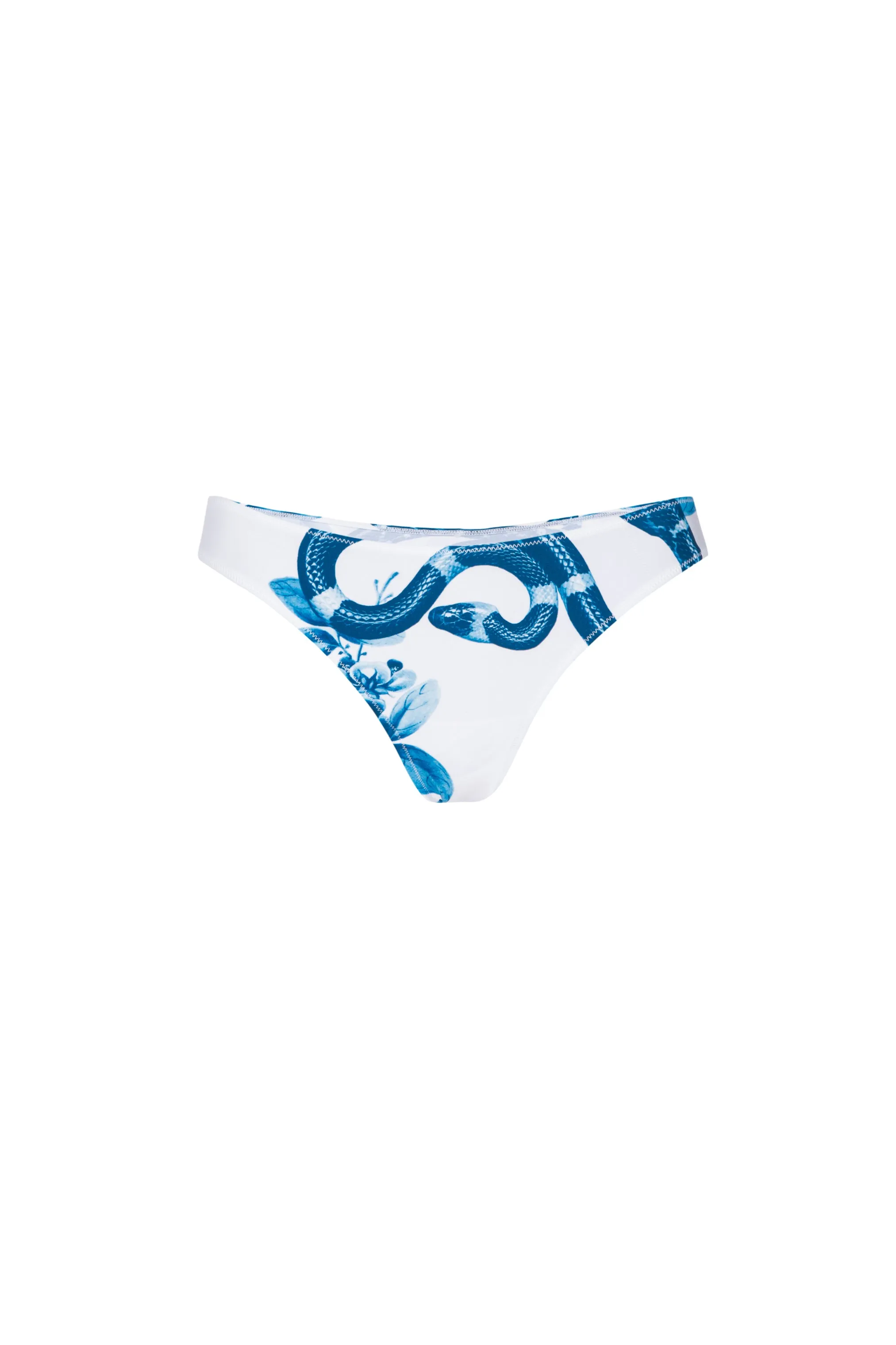 EcoFriendlyDye Minimalist Design LUZ BIKINI BOTTOM - EDEN BLUE