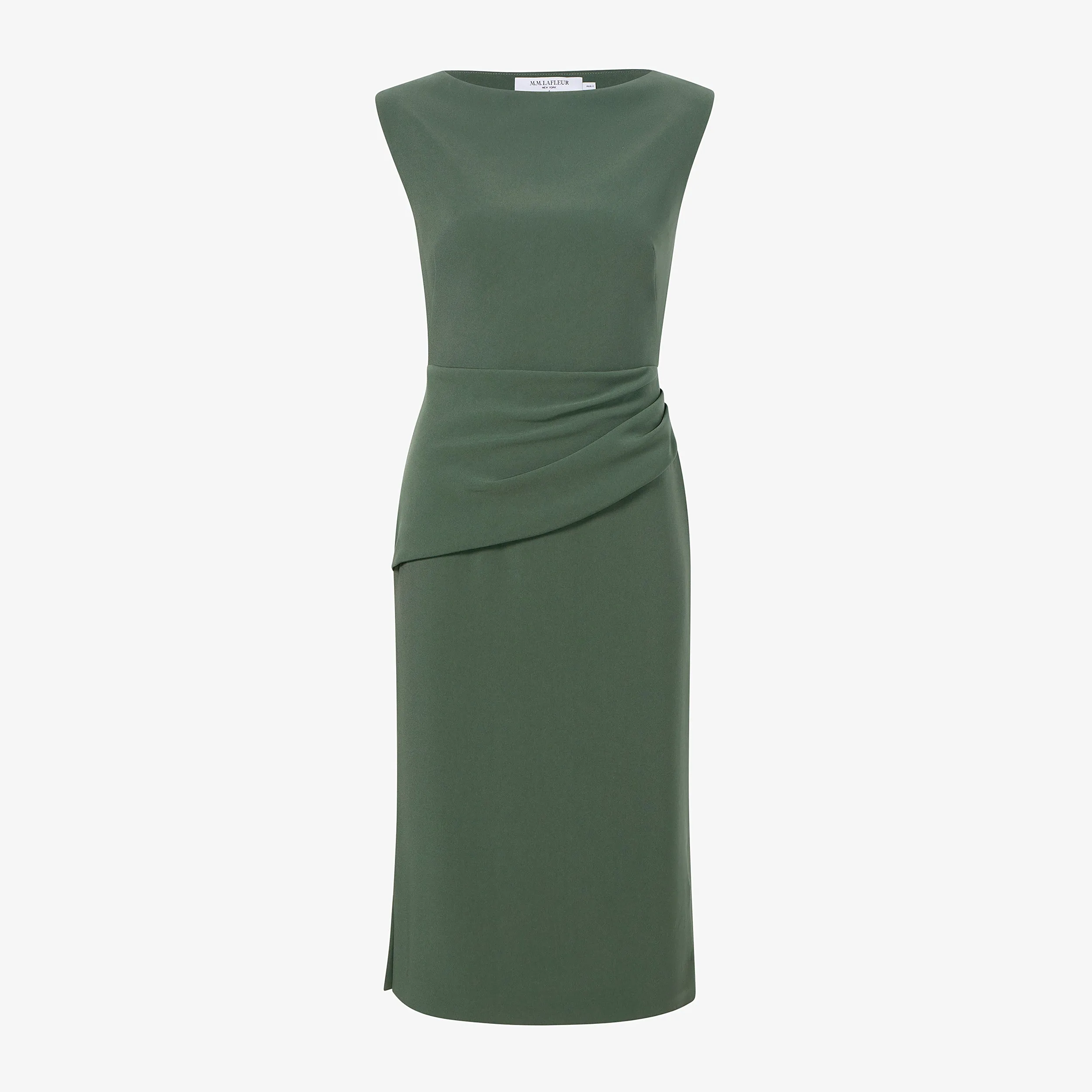 Maisie Dress - Everyday Crepe :: Dusty Pine UV Protection Fabric DurableWeave Relaxed Fit Shirt