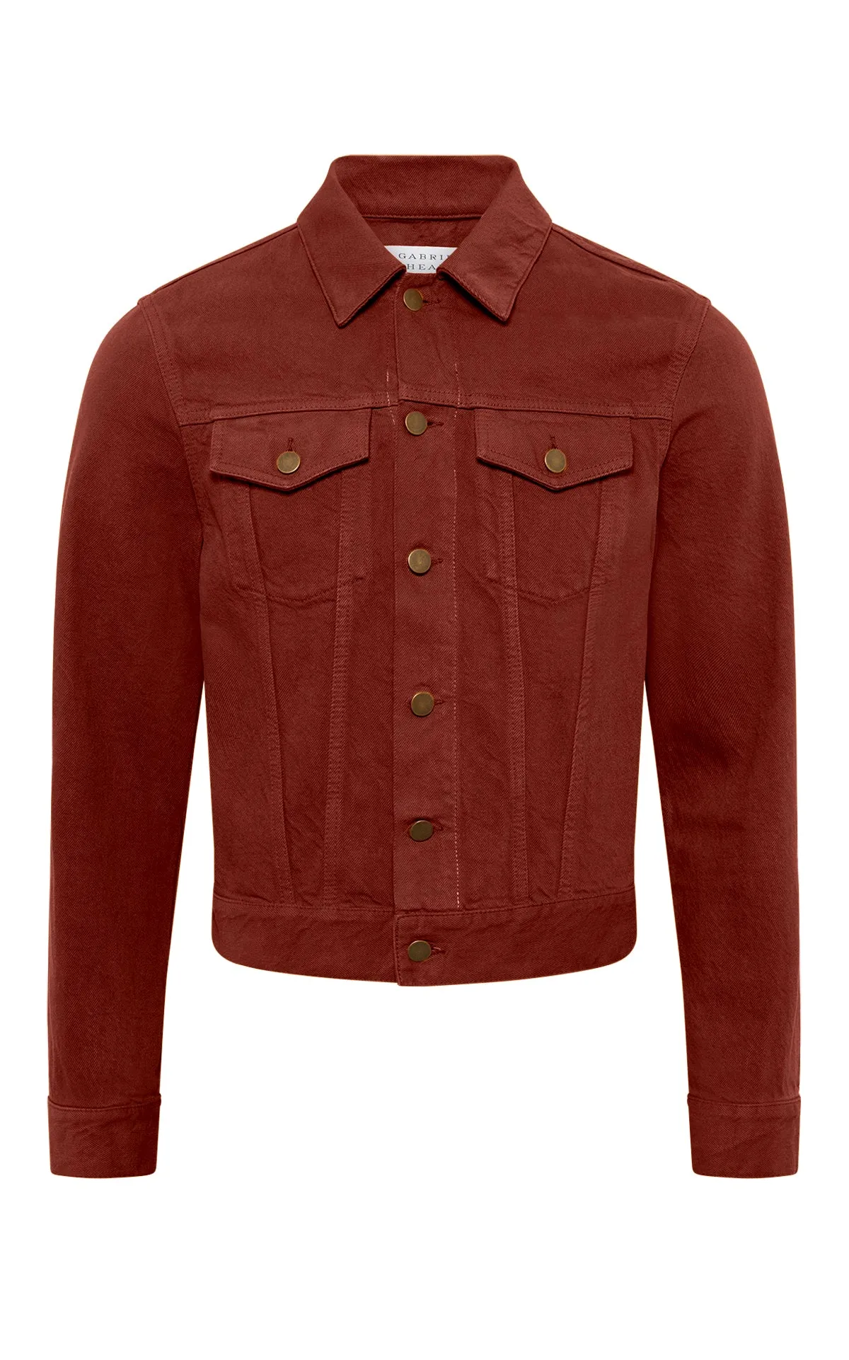 Functional Look Barry Trucker in Burnt Sienna Recycled Cotton Denim