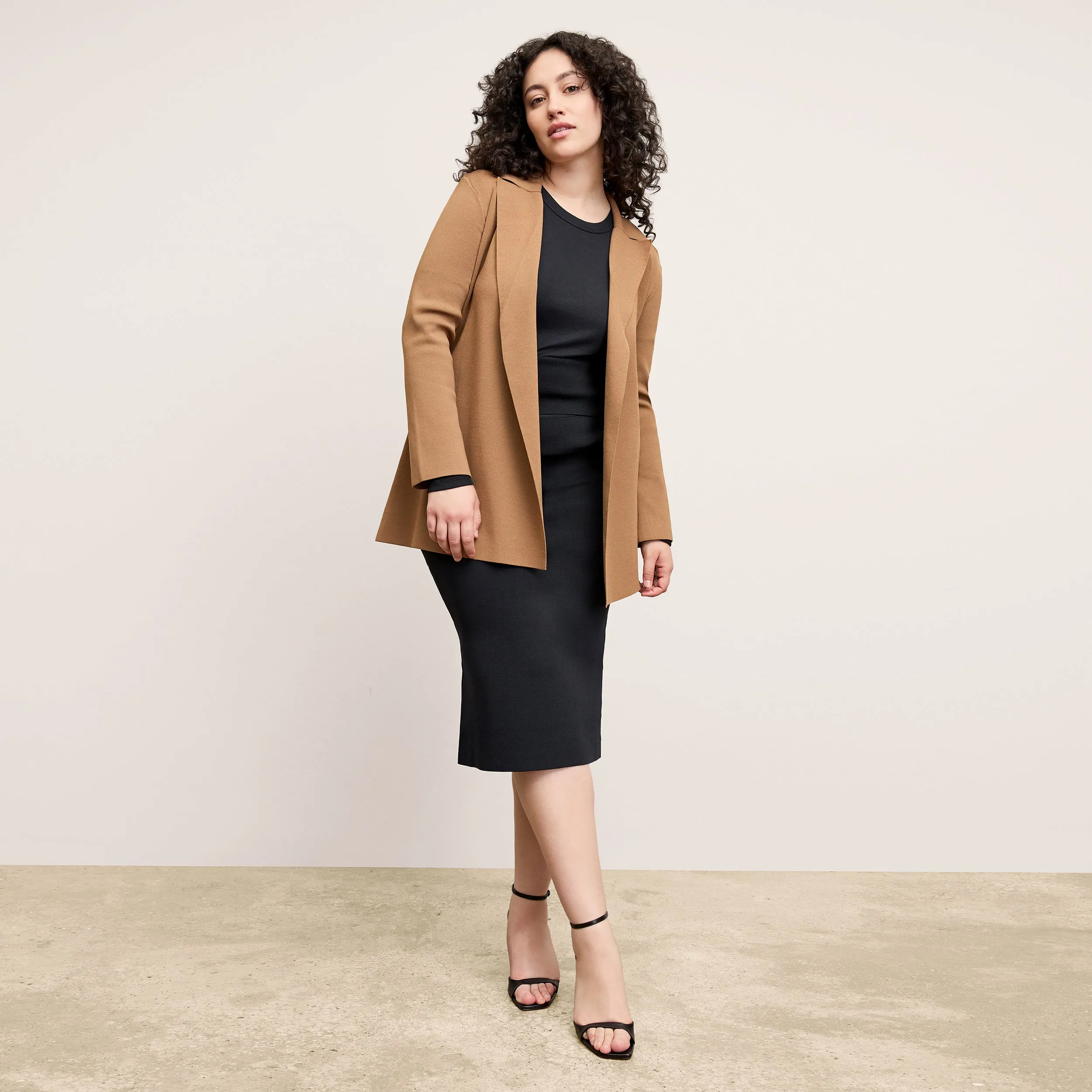 Merritt Wrap Jardigan :: Saddle Adjustable Hemline TearResistantWeave