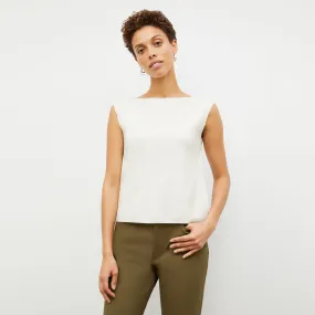 Casual Look Eileen Top - Eco 365Knit :: Ivory