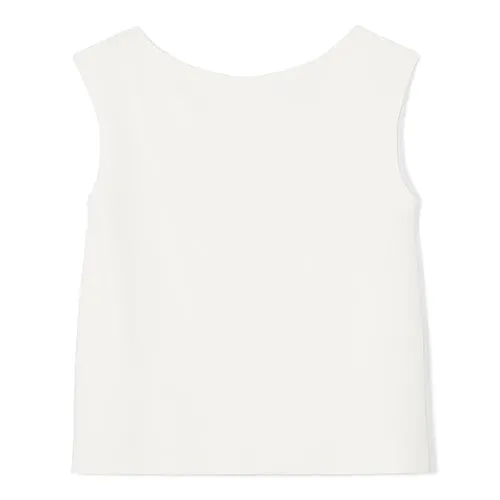 HighElasticity Eileen Top - Eco 365Knit :: Ivory