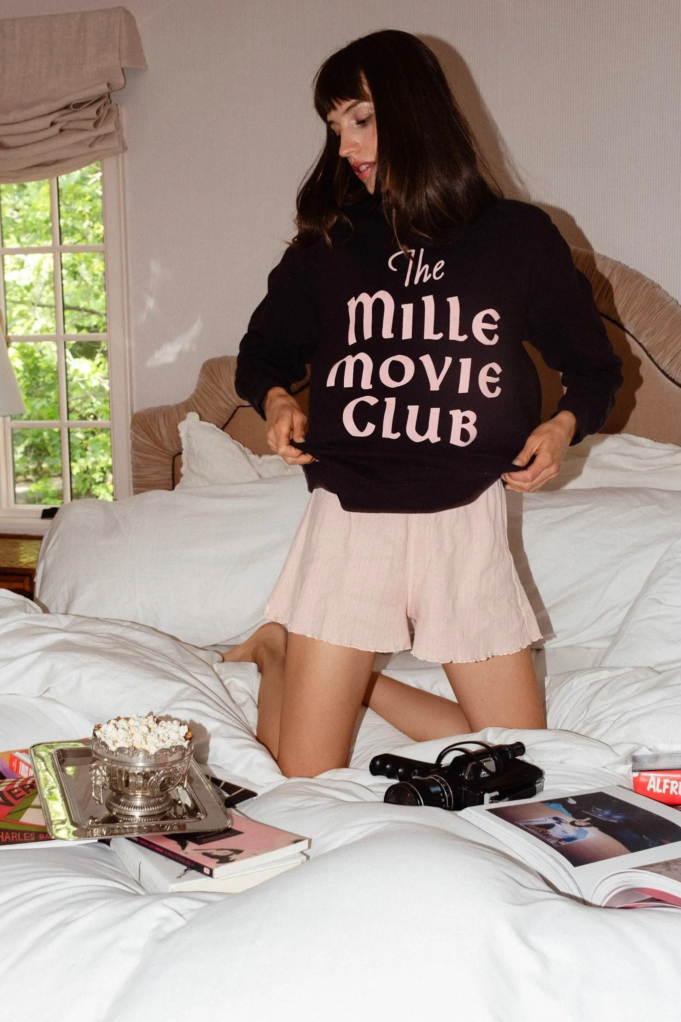 Non Restrictive Mobility Ventilation Panel MILLE MOVIE CLUB Sweatshirt