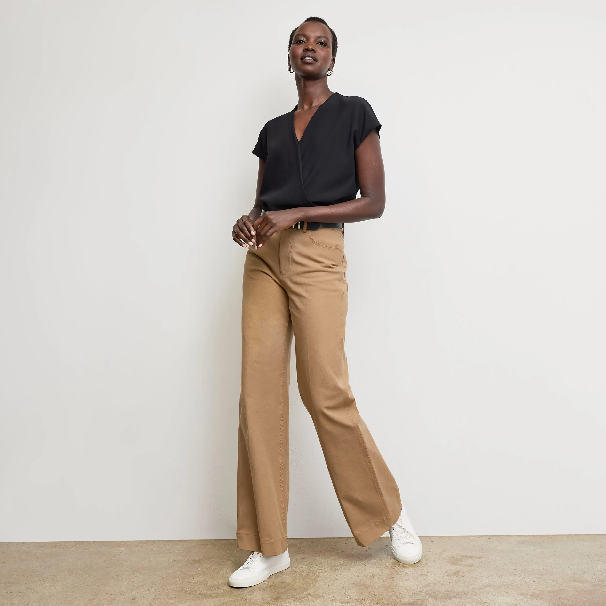 Milo Wide-Leg Jean - Eco Better Than Denim :: Saddle Reinforced Hems