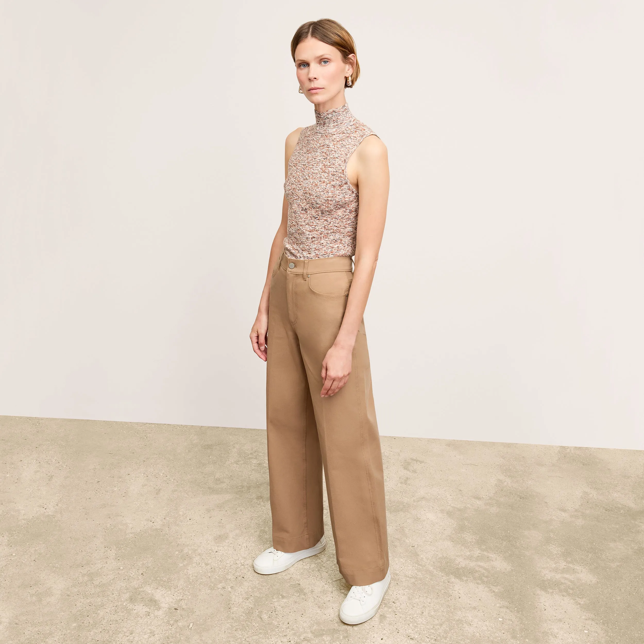 Milo Wide-Leg Jean - Eco Better Than Denim :: Saddle AntiOdorTechnology