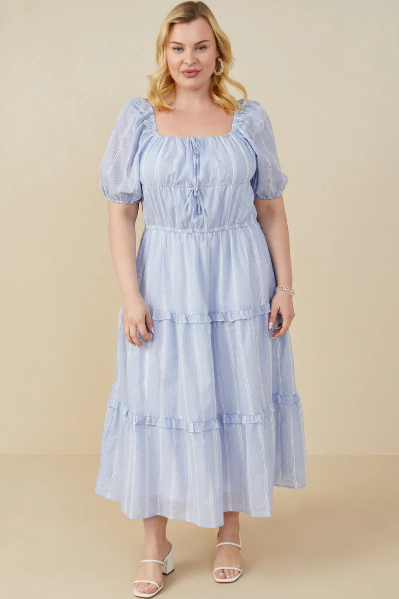 Bow Detailed Crochet Lace Square Neck Dress Sunny Lace Korean Trend