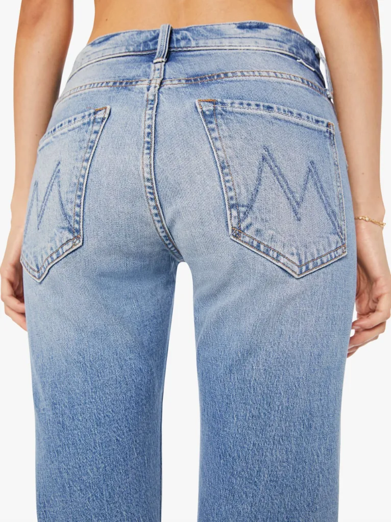 Convertible Collar AntiPilling Surface MOTHER MID RISE HIKER HOVER