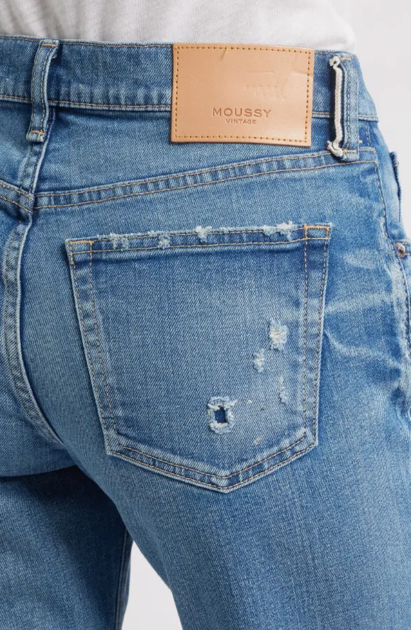 MOUSSY VINTAGE BRIDGEVILLE STRAIGHT LEG Low Profile CompressionFitFabric