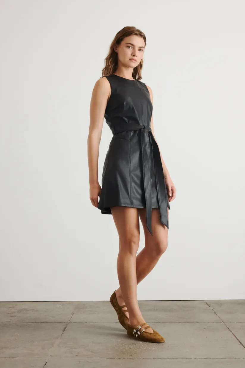 AntiStatic Weave DoubleLayeredFabric TANYA TAYLOR CLAUDIA DRESS