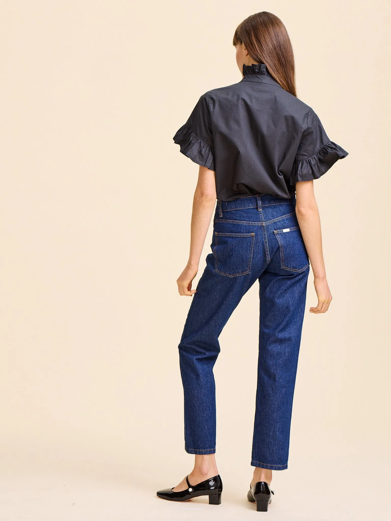 Quick Dry Performance Vanessa Top in Black