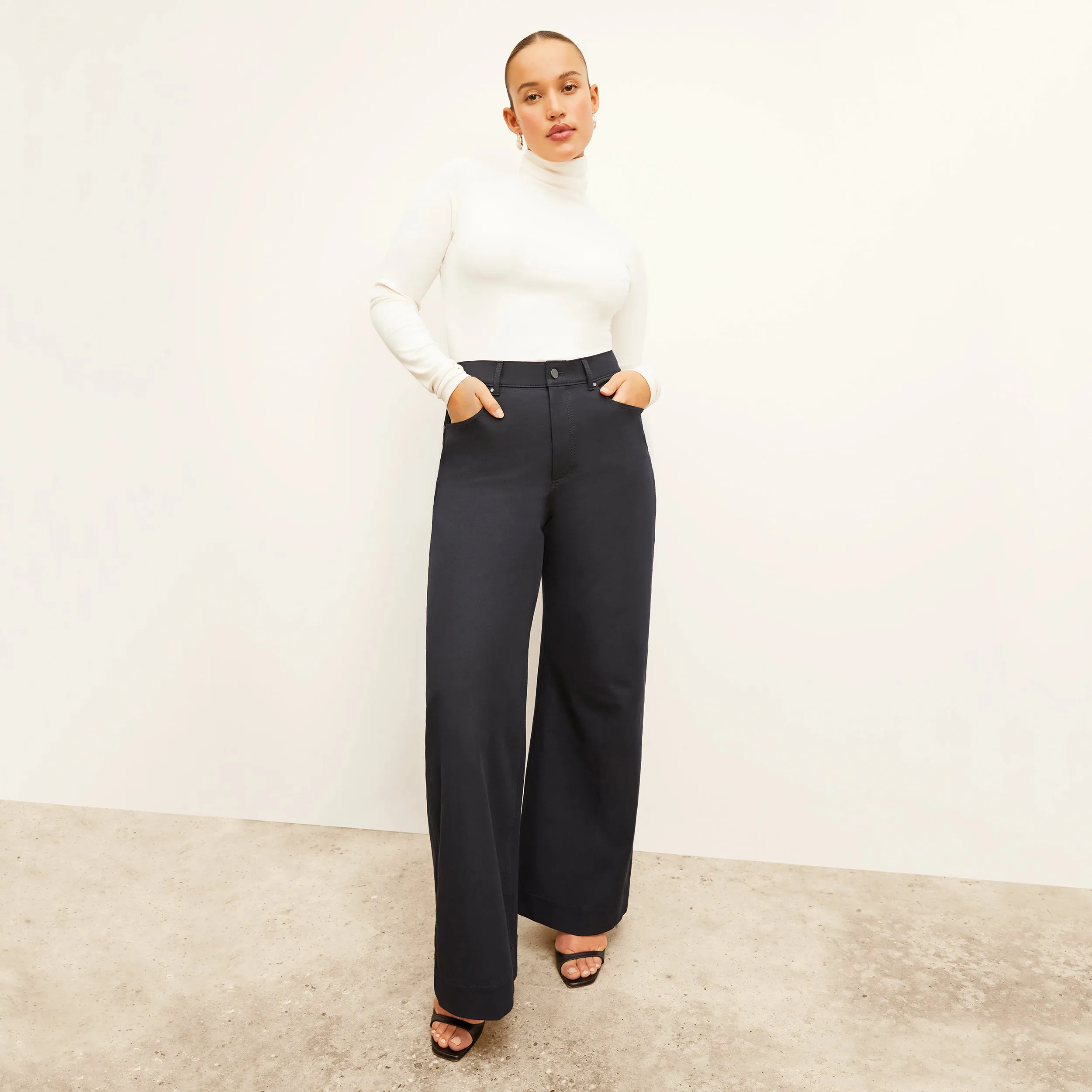 VentilatedMesh Milo Wide-Leg Jean - Eco Better Than Denim :: Dark Navy