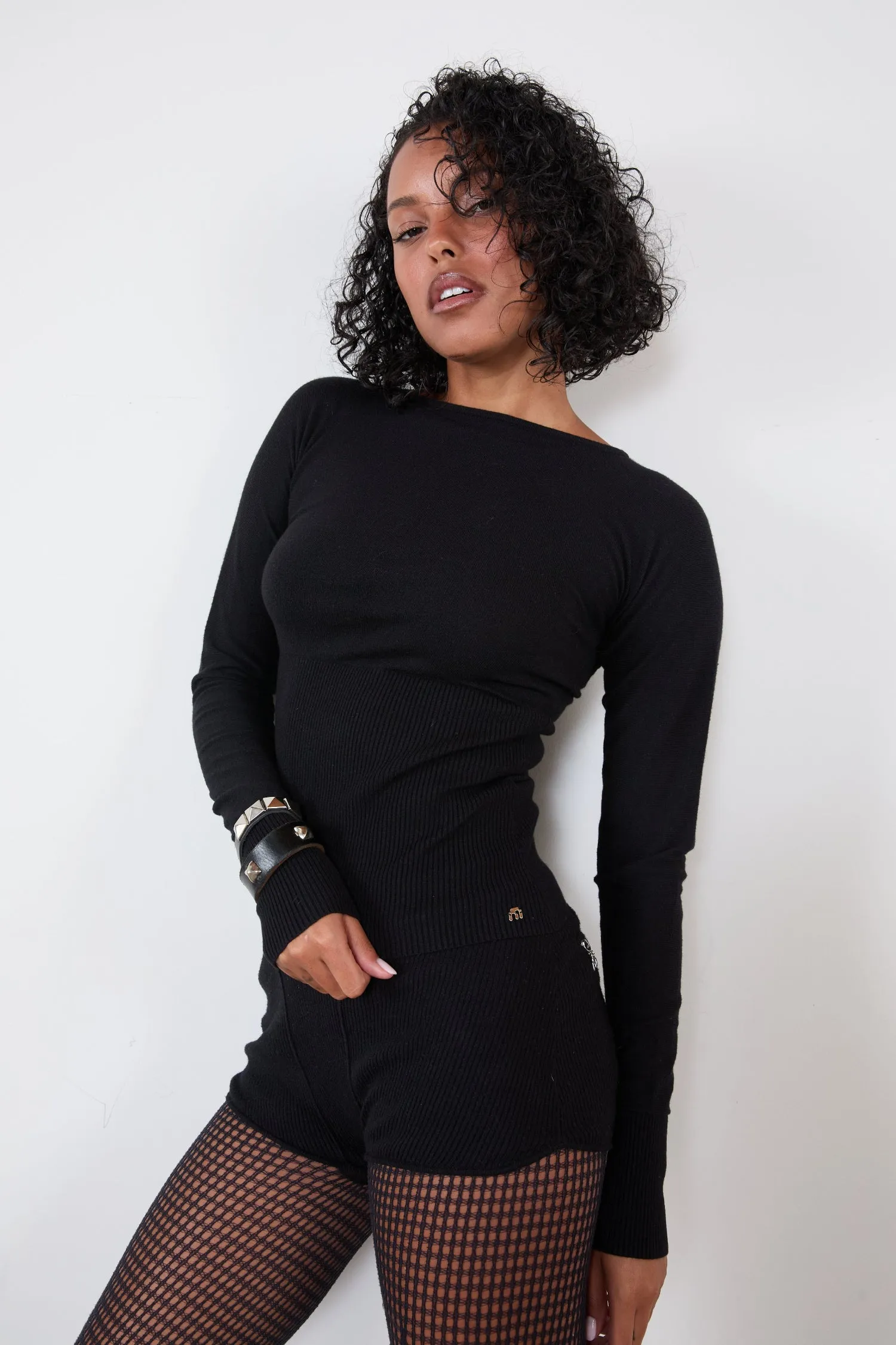 ODESSA TOP - BLACK MultiPanelConstruction WaterRepellent Coating