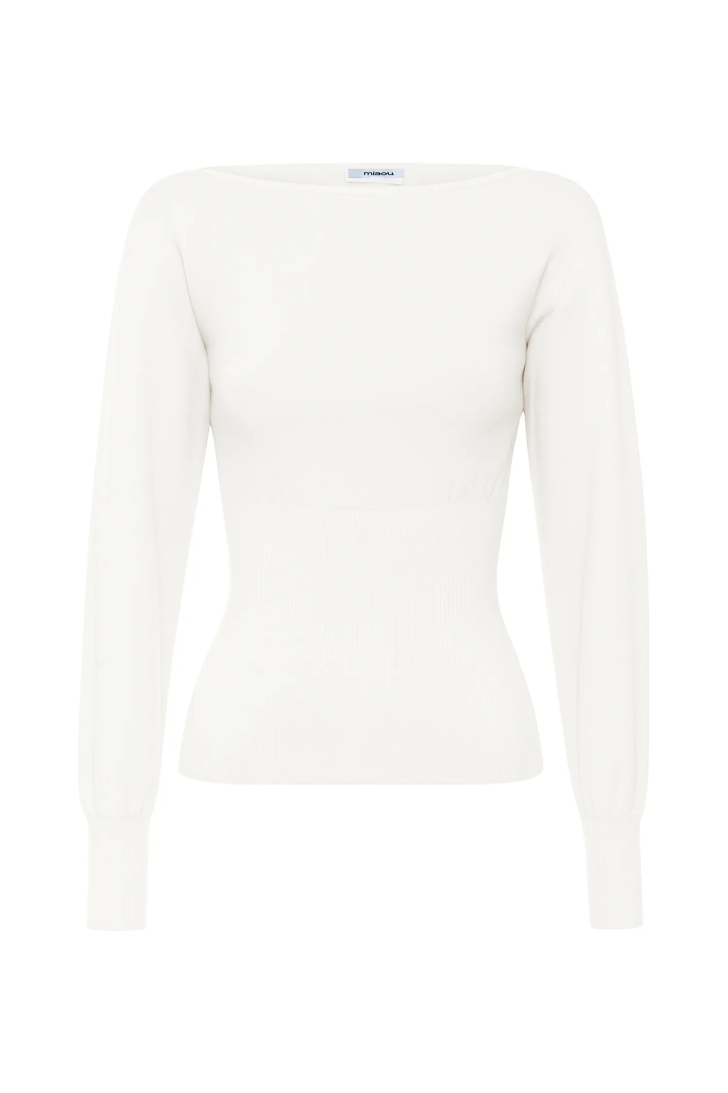 Contemporary Cut Thermal Insulation Core ODESSA TOP - WHITE