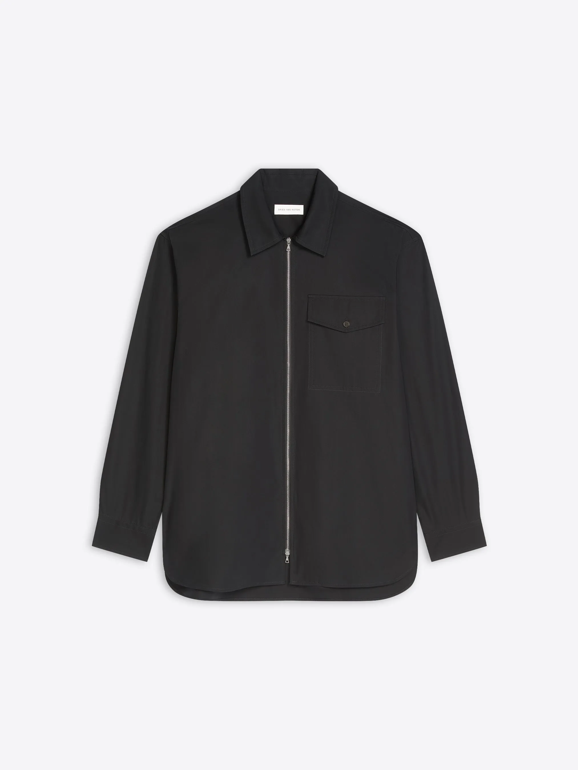 Cotton zipped shirt OdorResistant