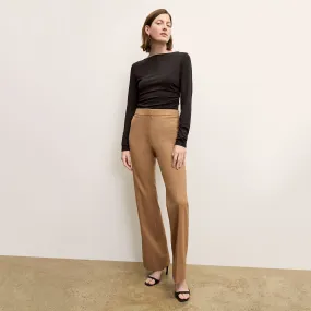 Casual Tank Organic Cotton Mix Percy Stretch Top - Italian Jersey :: Black