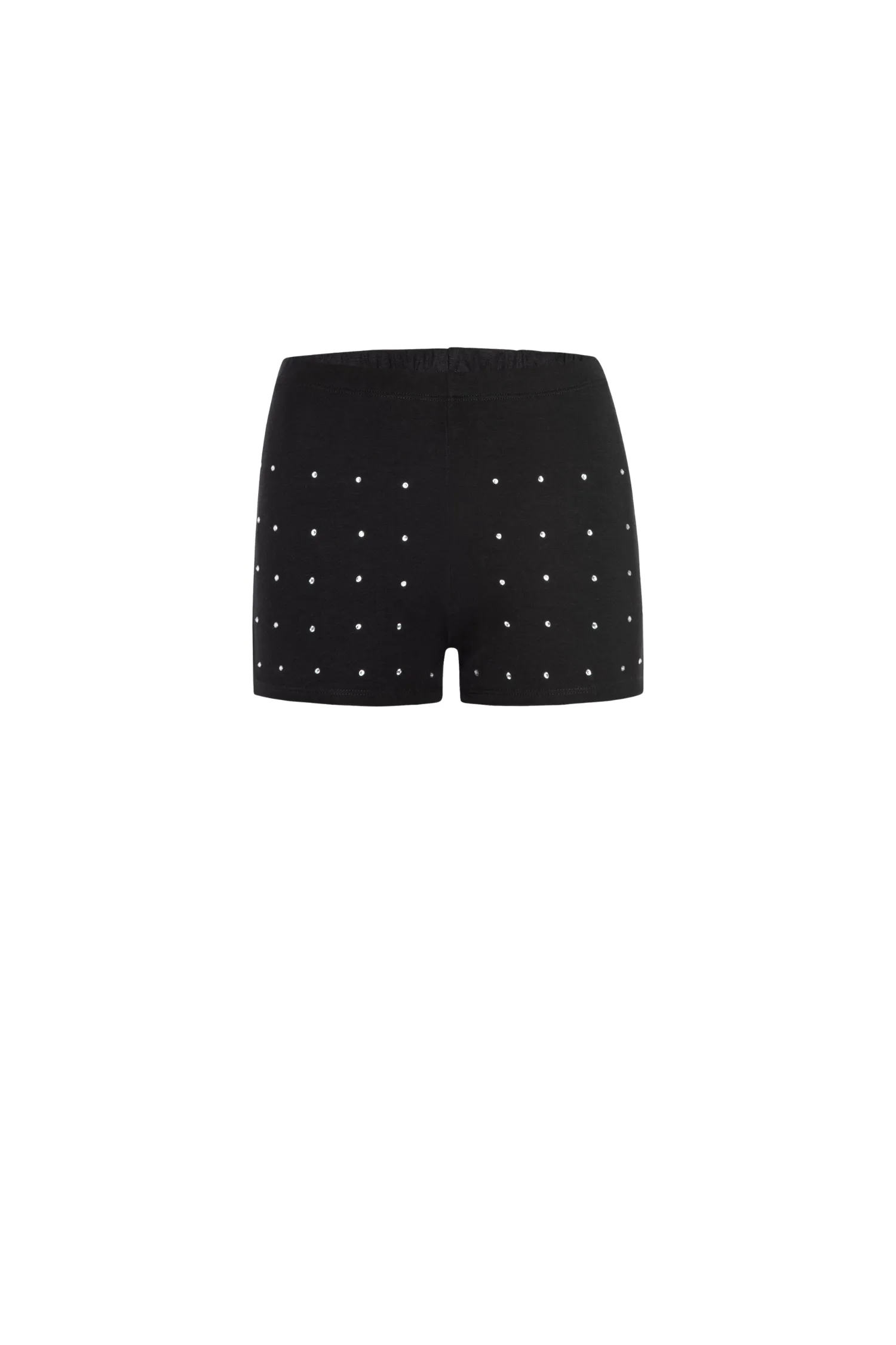 adventure apparel BOOTY SHORT - BLACK RHINESTONE