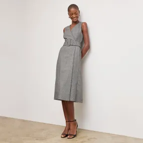 Angel Elegant Dress - Sharkskin :: Mixed Check NonChafe Tag Placement Casual Tee