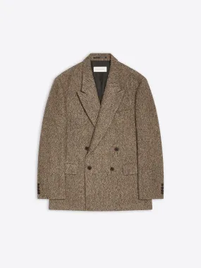 Stylish corporate outfit Oversized wool blazer