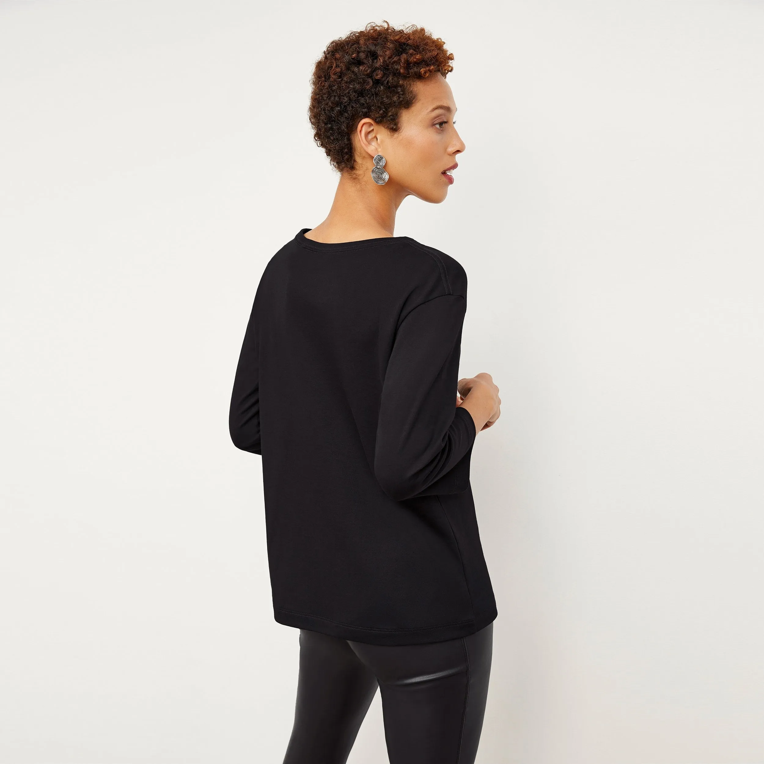 Owen T-Shirt - Organic Pima Cotton :: Black City Casual