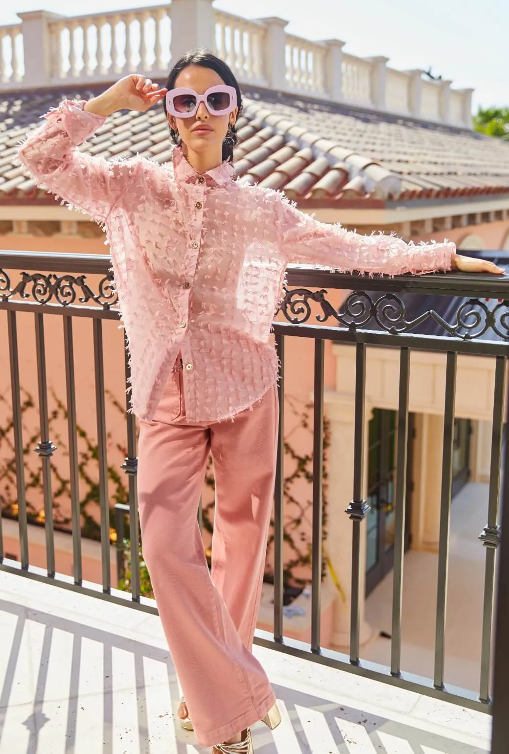 Patch Pocket Jeans - Rose OdorResistantTreatment