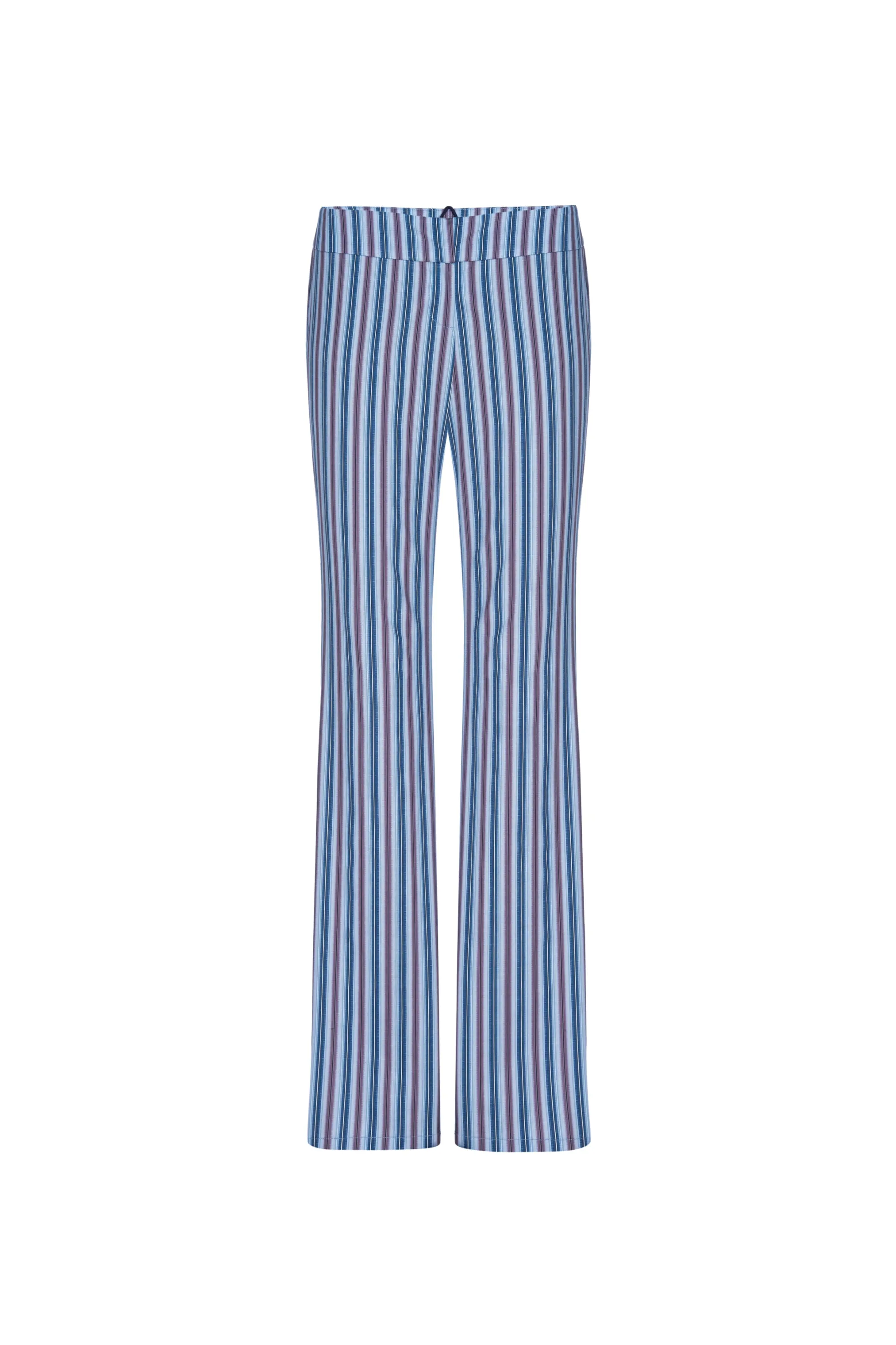 PAX PANT - BLUE STRIPE SlubTexture