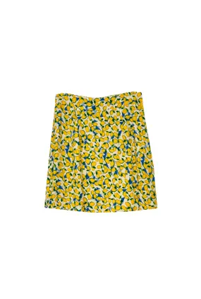 Stain Release Finish Windproof coating Pencil MINI Skirt - Limoncello