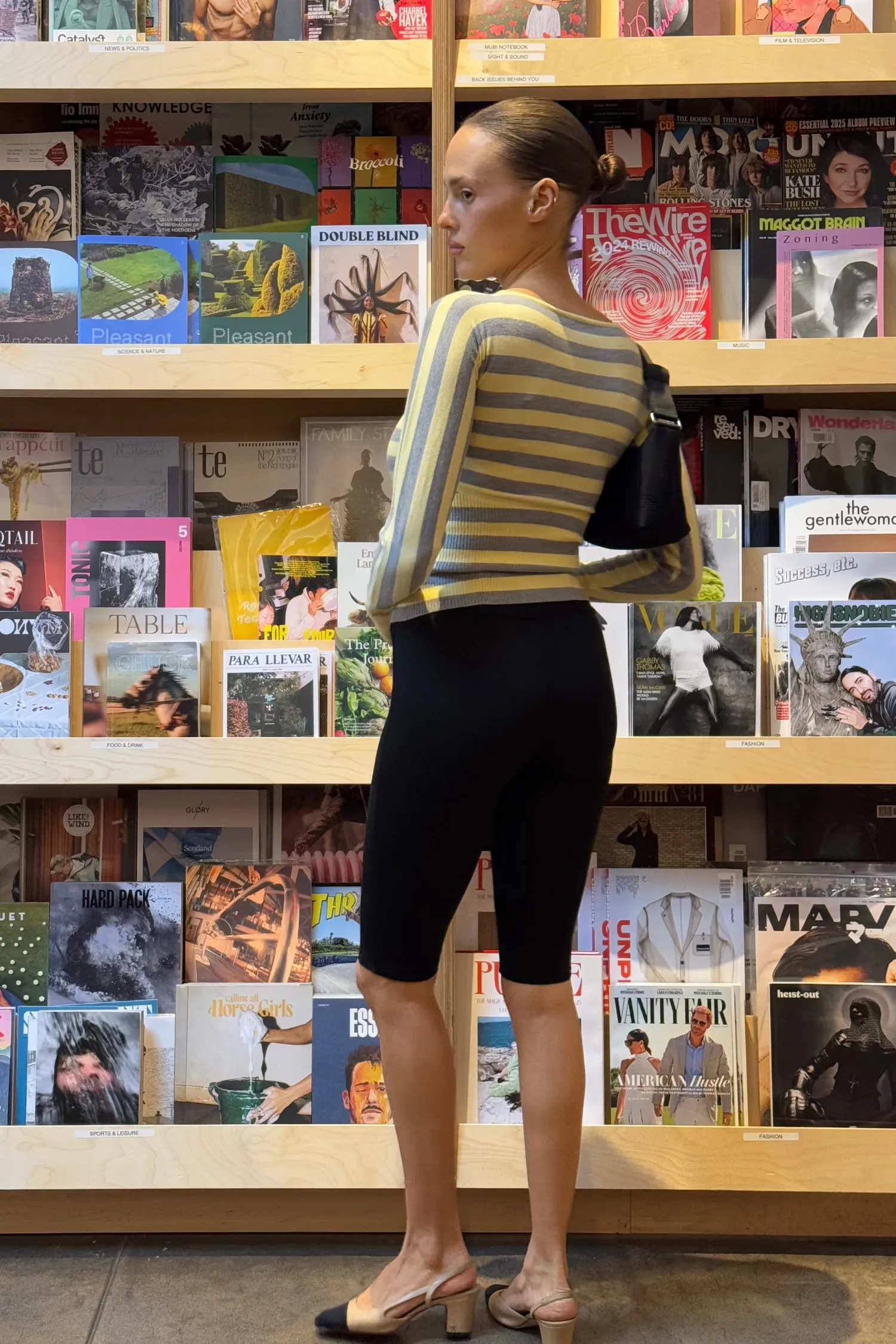 ODESSA TOP - BUTTER STRIPE All Purpose Casual Cut